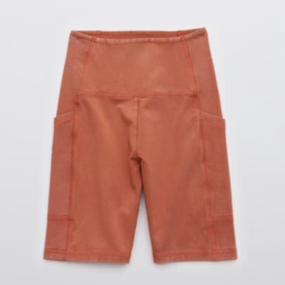 Aerie OFFLINE OG High-Rise Ribbed Bike Short